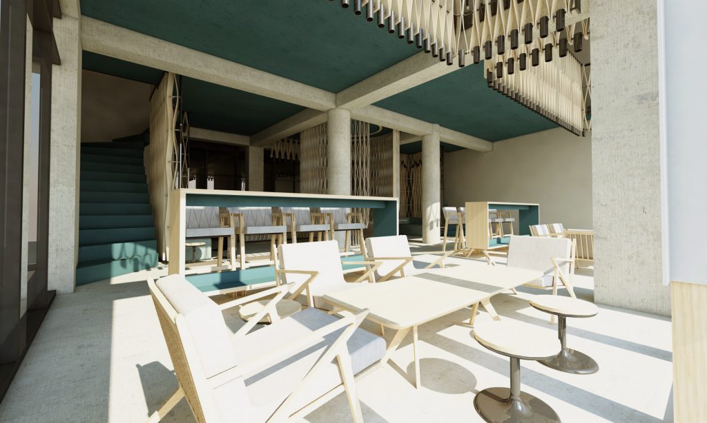 cafe design, interior design